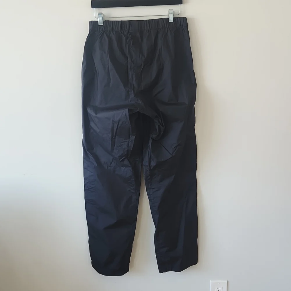 MEC Black Splash Windbeaker Pants Zipper Side Unisex Sz Men's Medium - Picture 9 of 13